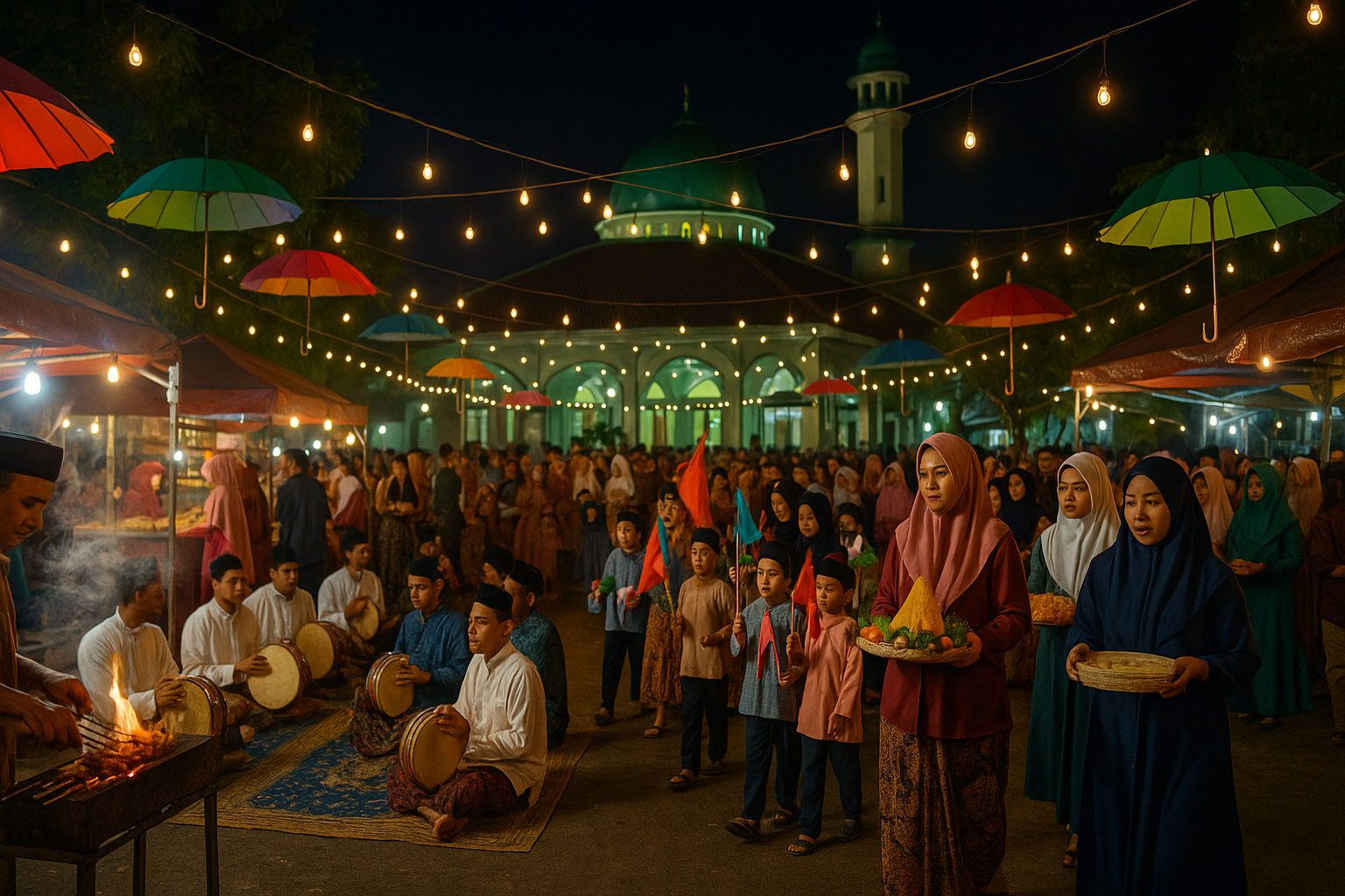 Banten Bersiap Sambut Maulid Nabi: Panjang Mulud, Pawai, dan Kegiatan Sosial Semarakkan Serang